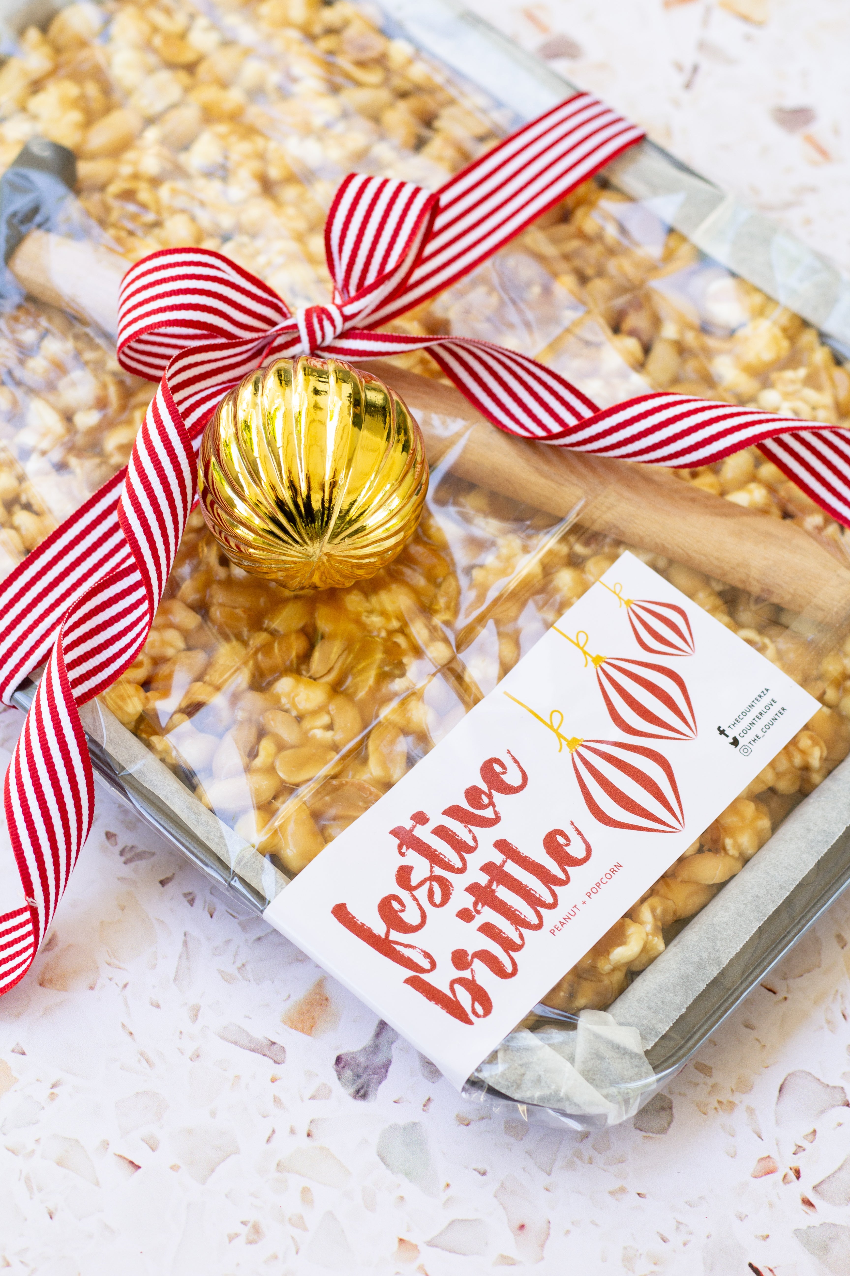 Festive Brittle Tray (±700g)