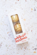 Load image into Gallery viewer, &#39;White Christmas&#39; Fudge Baubles
