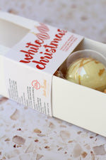 Load image into Gallery viewer, 'White Christmas' Fudge Baubles
