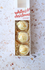 Load image into Gallery viewer, 'White Christmas' Fudge Baubles

