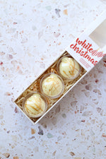 Load image into Gallery viewer, 'White Christmas' Fudge Baubles
