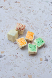 Showgirl Mint and Orange Marshmallows