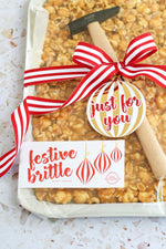 Load image into Gallery viewer, Festive Brittle Tray (±700g)
