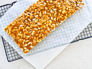 Peanut + Popcorn Brittle (Oopsie)
