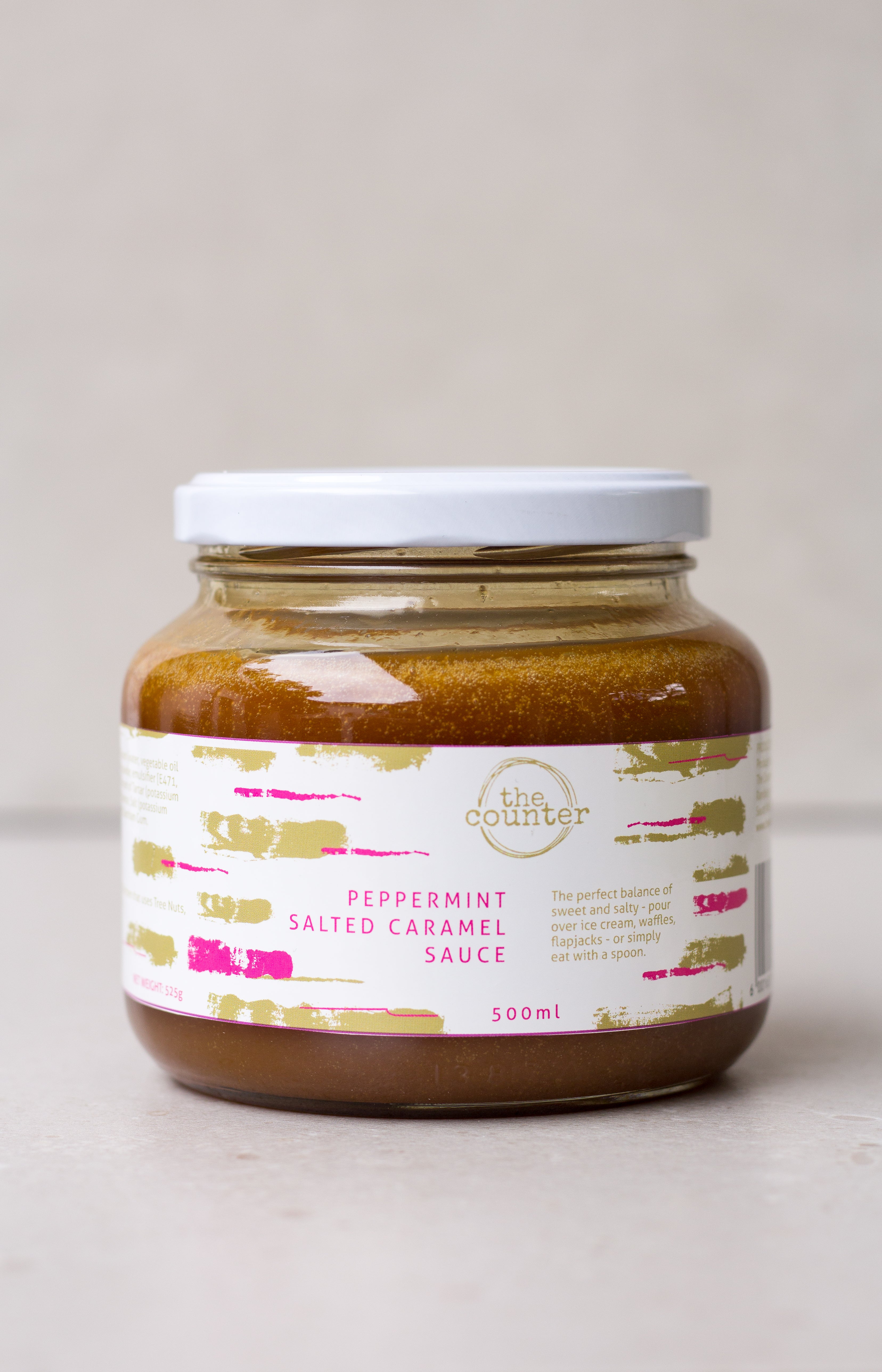 Peppermint Salted Caramel Sauce (Festive)