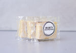 Load image into Gallery viewer, Mom&#39;s shortbread - traditional Scottish butter shortbread, packaged in cellophane and finished with a black sticker that says &#39;Mom&#39;s Shortbread&#39;.
