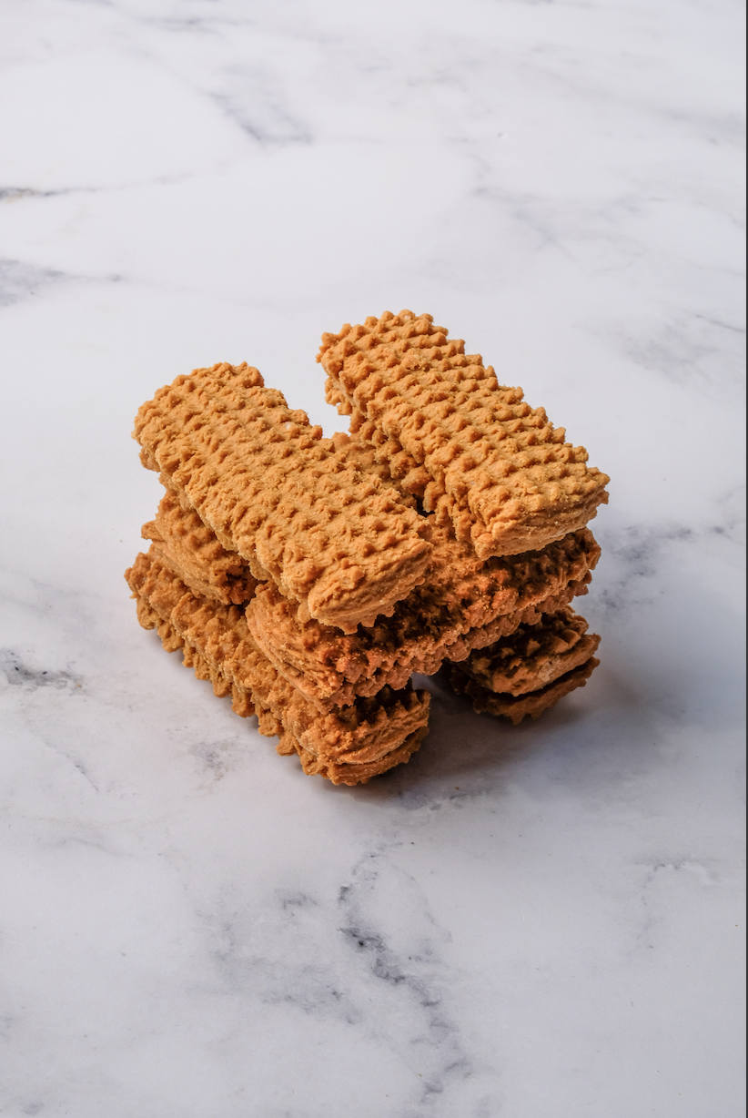 Stacked koffie koekies