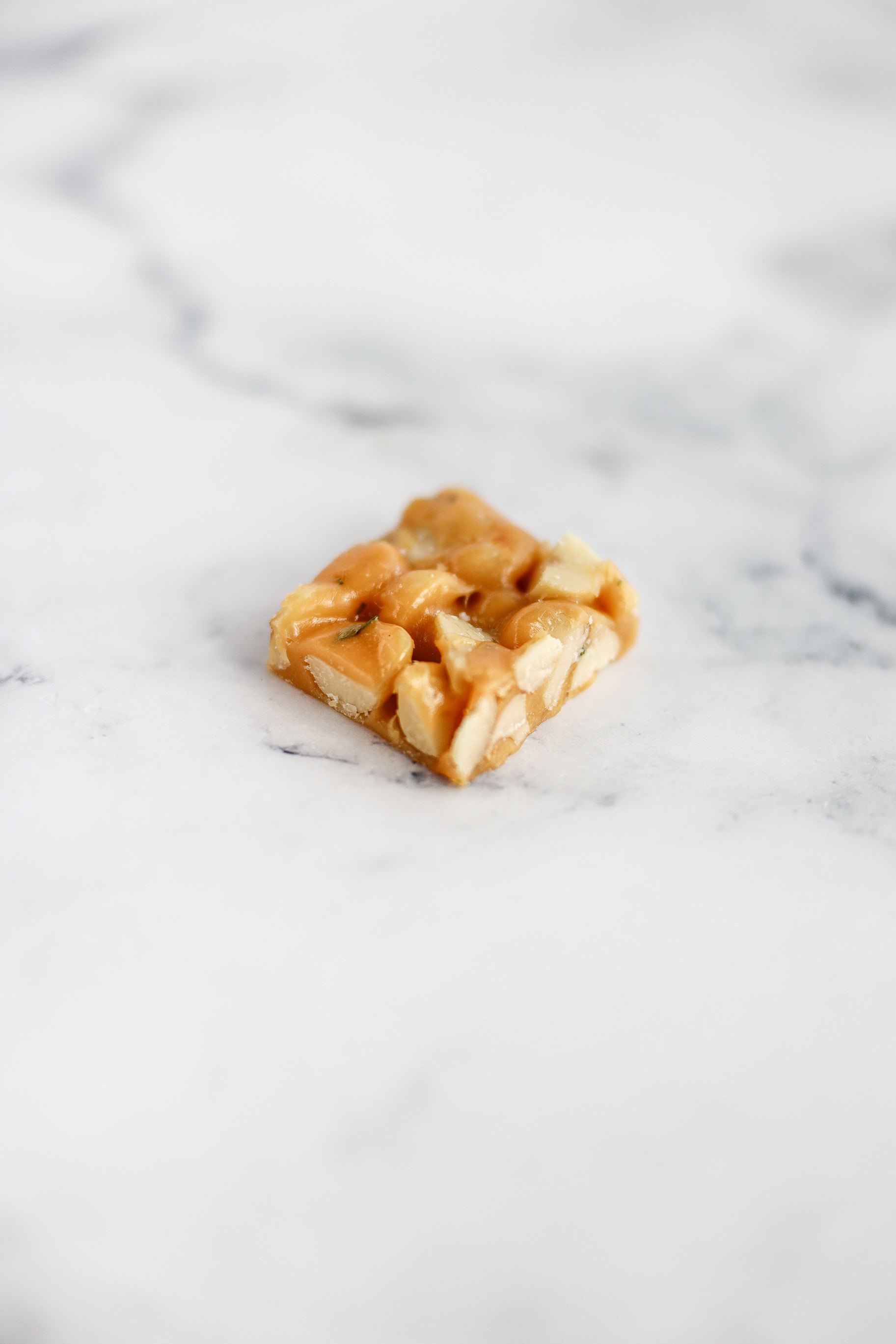 Salted Macadamia + Rosemary Brittle