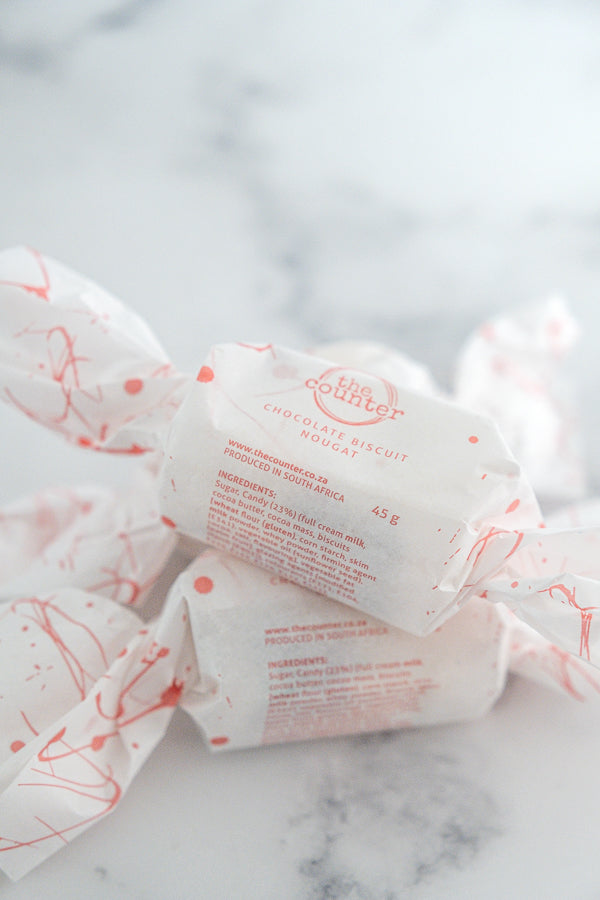 Chocolate Biscuit Nougat Twist